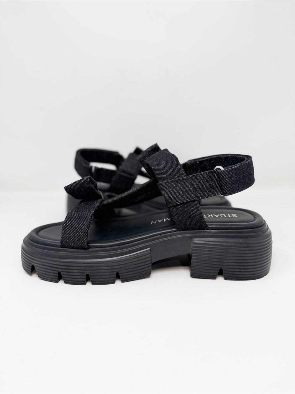 New Stuart Weitzman Sofia Nolita Lug Sole Sandal Sz 8 - Picture 11 of 13